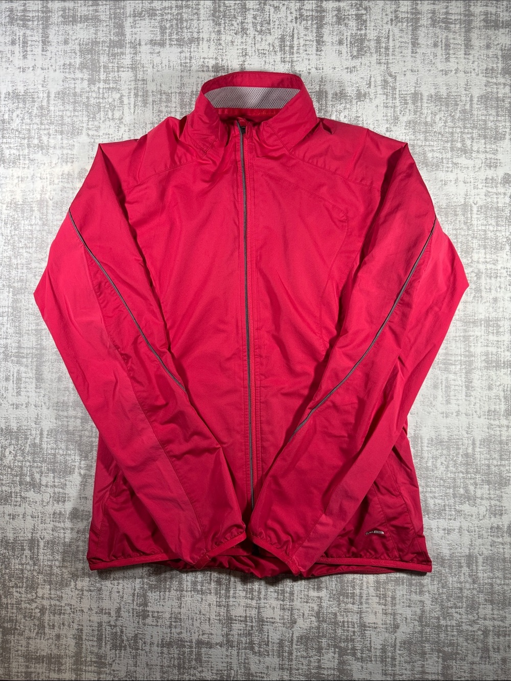 Salomon 2011 Women’s Pink Lightweight Full-Zip Shirt Jacket size L 25X19.5PTP